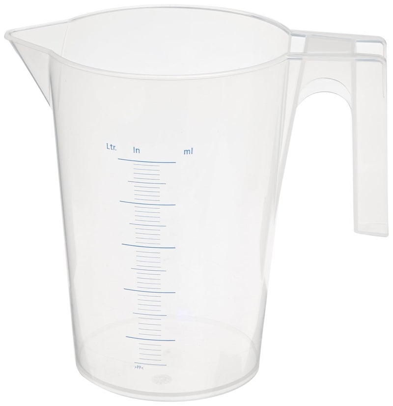 Polypropylene Graduated Pitcher, Nesting, 500mL Capacity (Pack of 12)